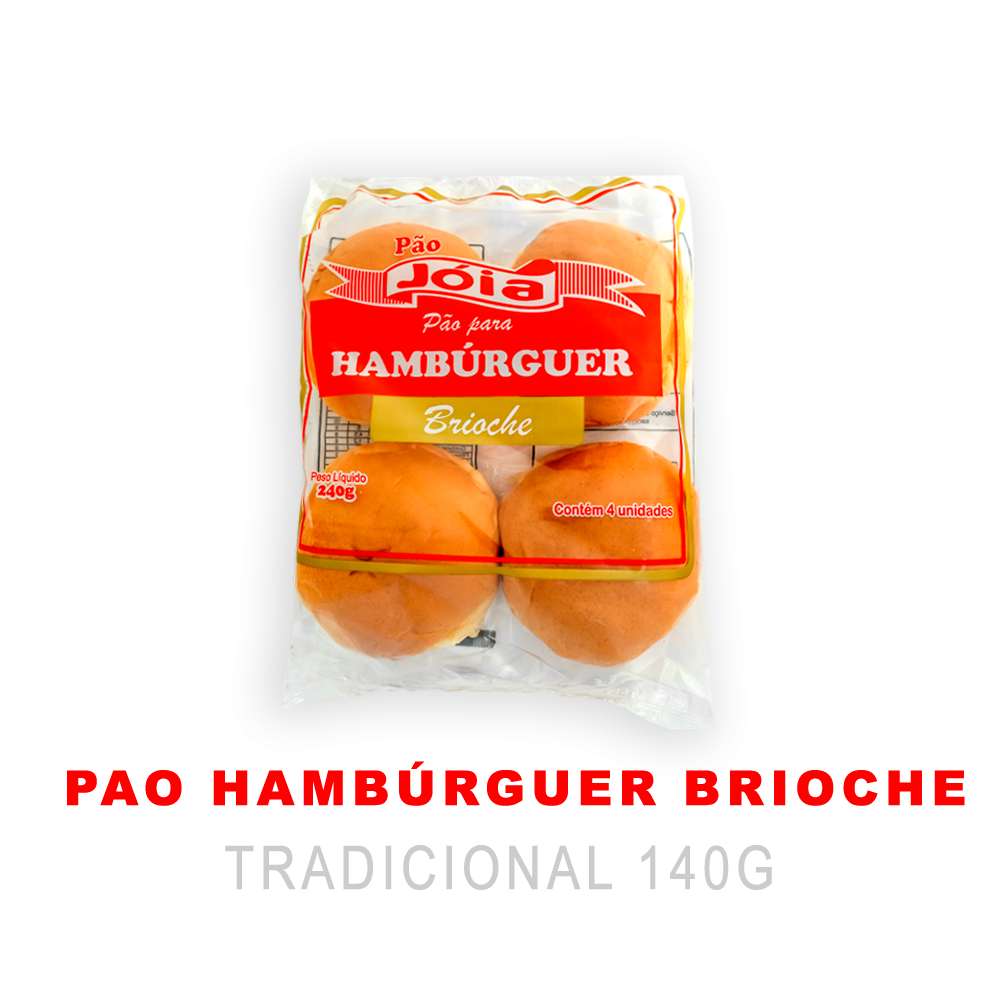 PAO HAMBÚRGUER BRIOCHE