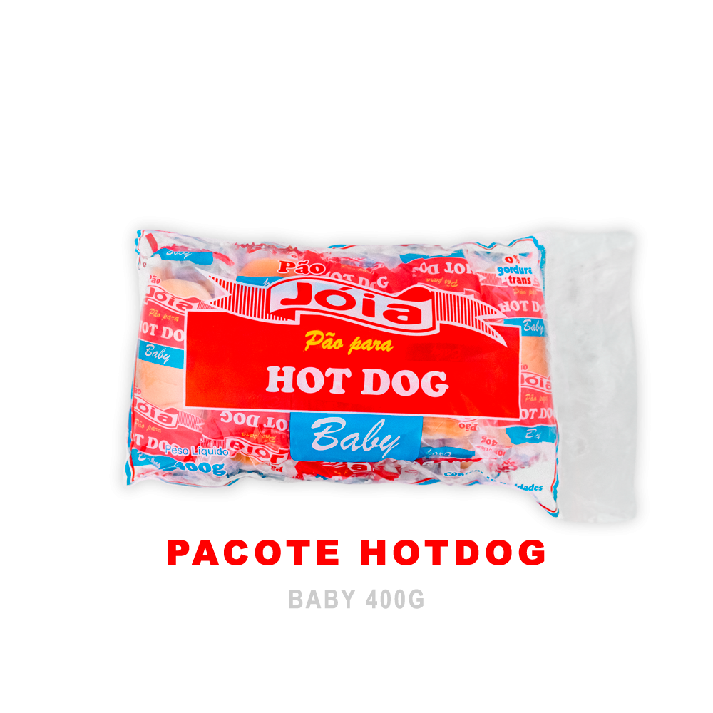 Pão hotdog baby 400g
