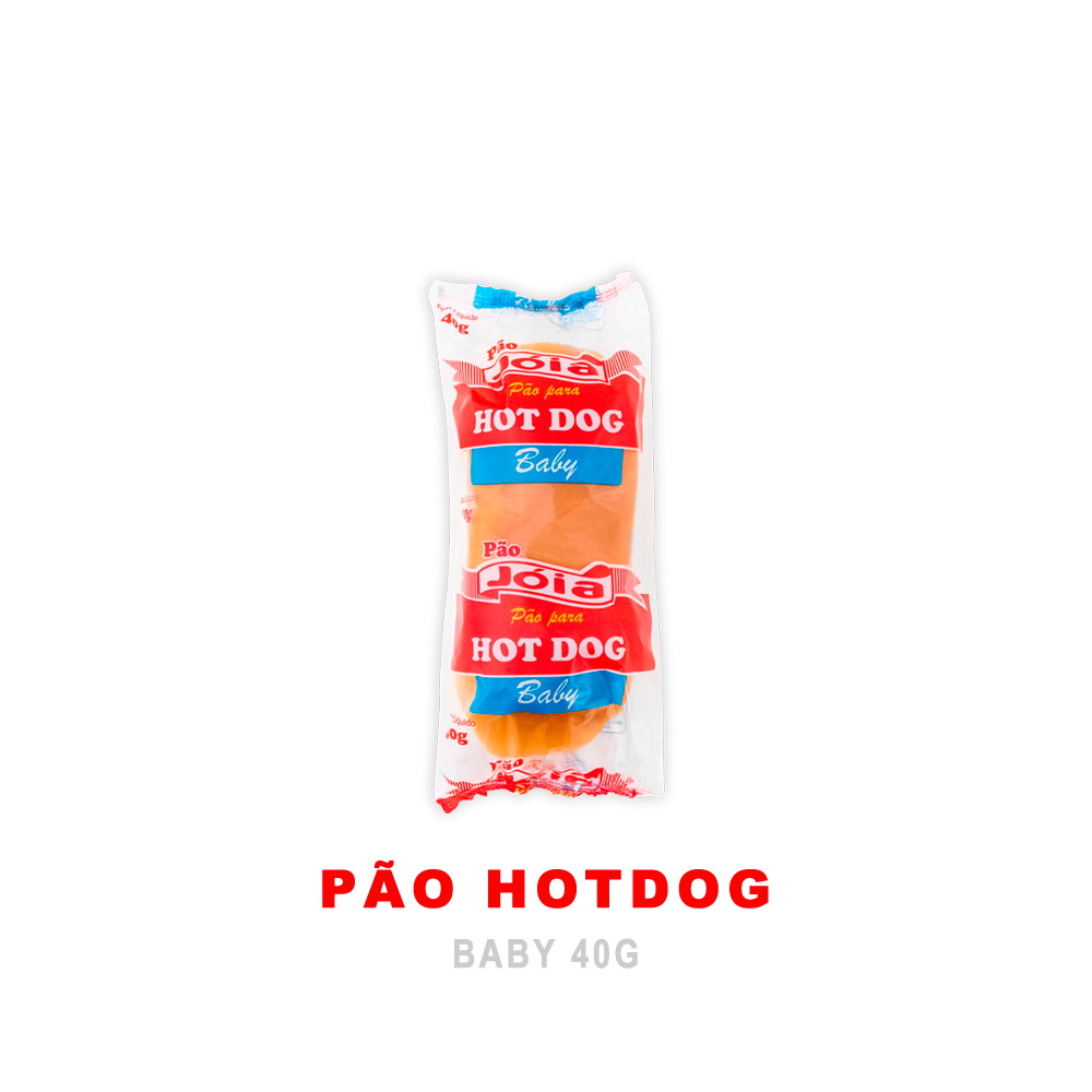 Pão hotdog baby 40g