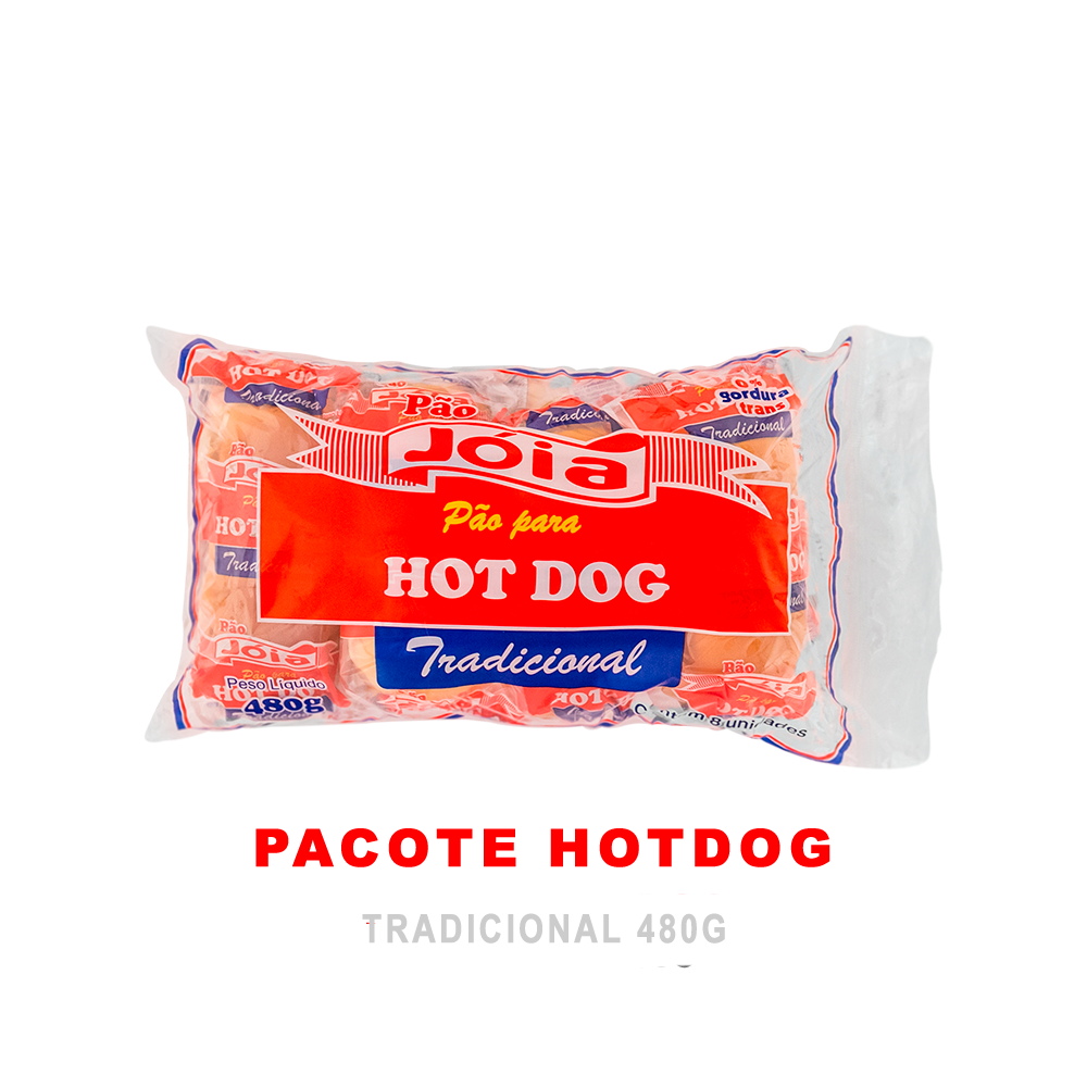 Pão hotdog baby 480g
