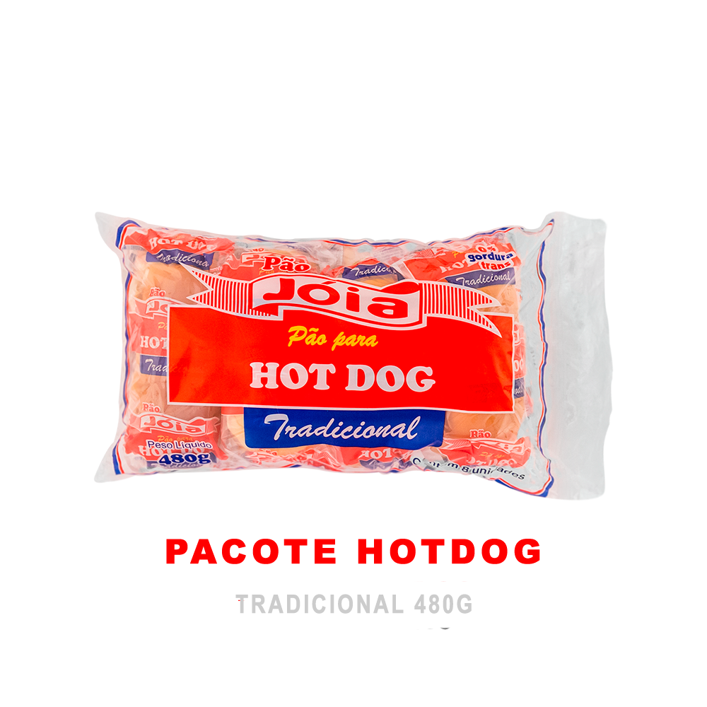 Pão hotdog baby 480g
