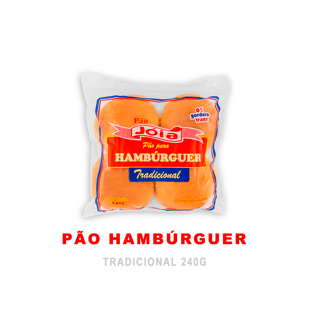 Pão para hamburguer tradicional